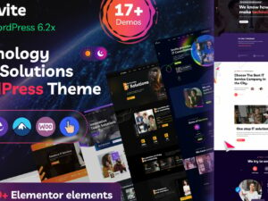 Invite - IT Solutions & Technology WordPress Theme