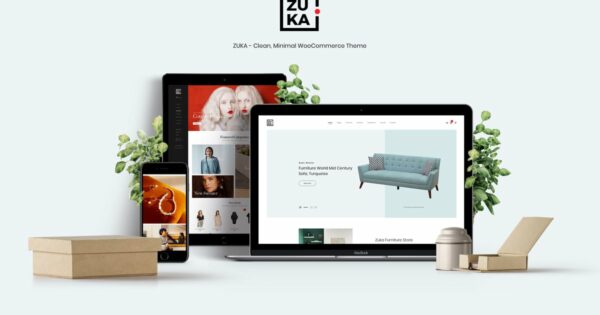 Zuka - Clean, Minimal WooCommerce Theme