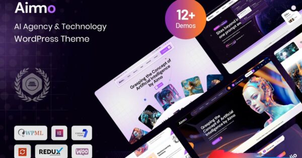 Aimmo - AI Agency & Technology WordPress Theme