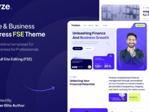 Finalyze – Finance & Business FSE WordPress Theme