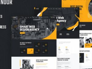 Linoor - Digital Agency Services WordPress Theme