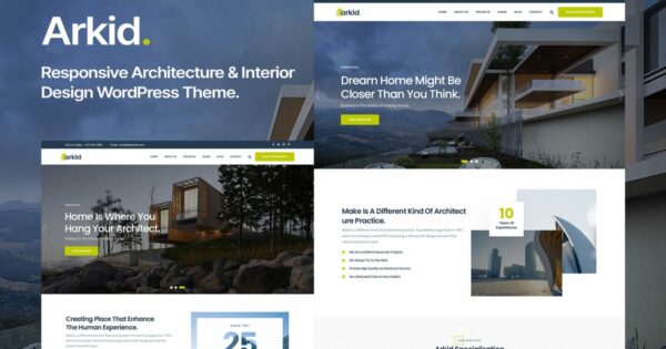 Arkid - Architecture and Interior Design WordPress