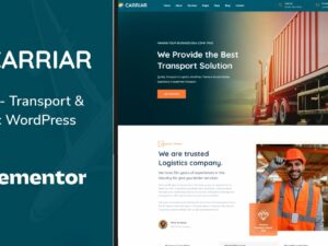 Carriar - Transport & Logistic WordPress Theme