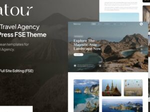 Matour – Tour & Travel Agency FSE WordPress Theme