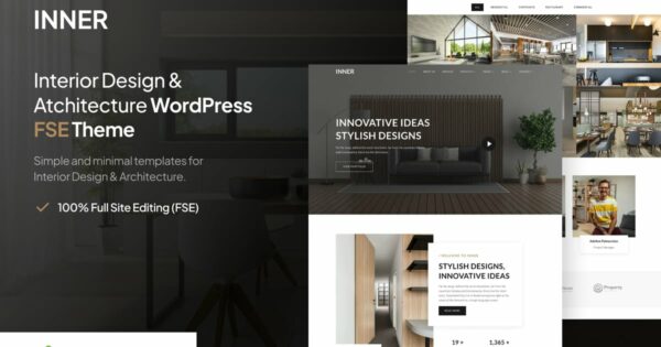 Inner – Interior Design & Architecture WP Theme