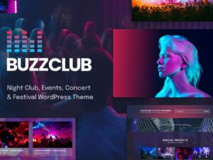 Buzz Club - Night Club, DJ & Music WordPress Theme