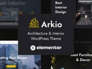 Arkio - Architecture & Interior WordPress Theme