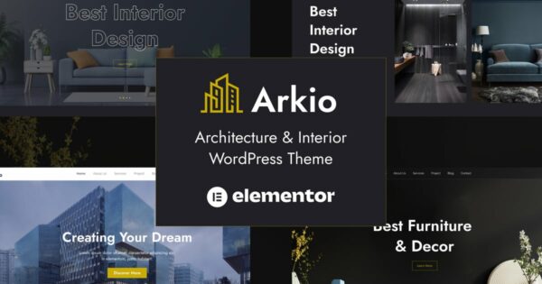 Arkio - Architecture & Interior WordPress Theme