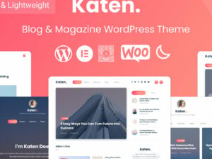 Katen - Blog & Magazine WordPress Theme