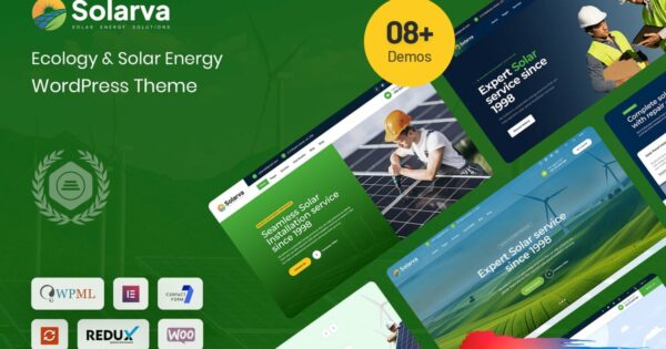 Solarvi - Ecology & Solar Energy Theme