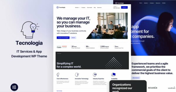 Tecnologia - IT SAAS Software Technology Company