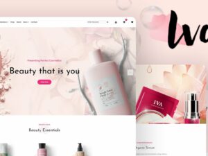 Iva - Beauty Cosmetics Shop WordPress Theme