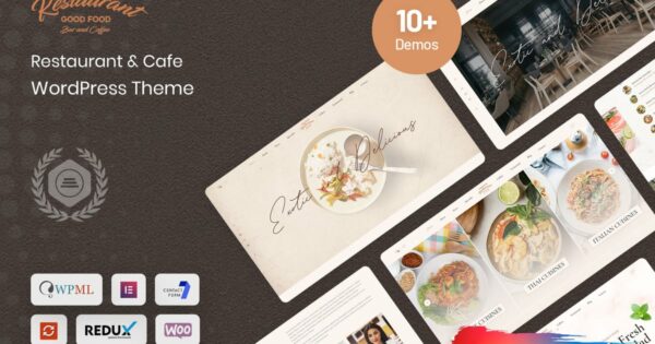 Hungrybuzz - Restaurant WordPress Theme