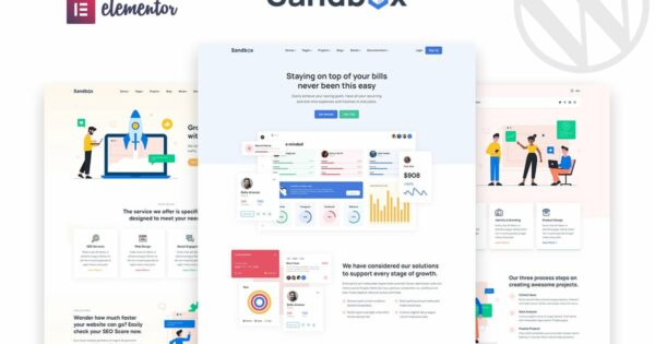 Sandbox - Modern & Multipurpose WordPress Theme