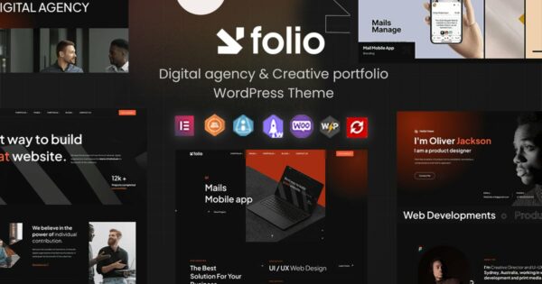 Webfolio - Creative Portfolio & Digital Agency Wor