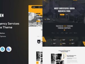 Xoven - Digital Agency Services WordPress Theme