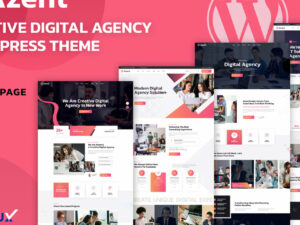 Azent - Creative Digital Agency WordPress Theme