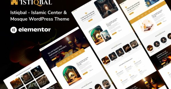 Istiqbal - Islamic Center & Mosque WordPress Theme