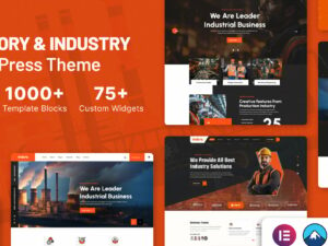 Indsro - Factory & Industry WordPress Theme