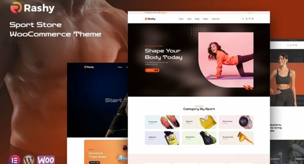 Rashy - Sport Store WooCommerce Theme