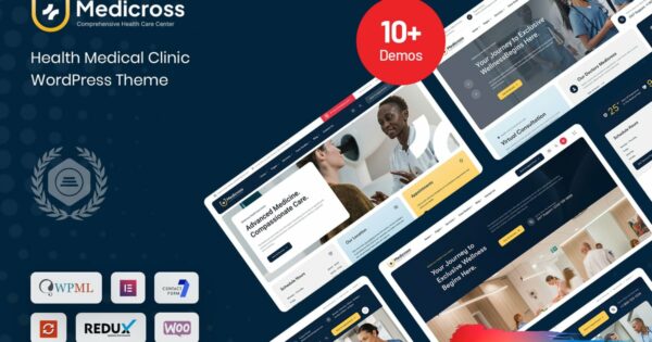 Mediocross - Medical WordPress Theme