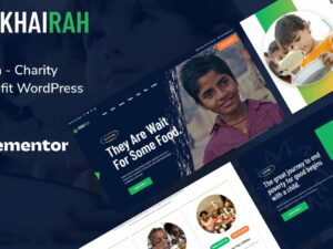 Khairah - Charity WordPress Theme