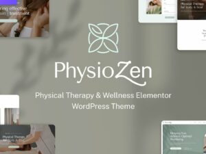 PhysioZen - Chiropractor Wellness WordPress Theme