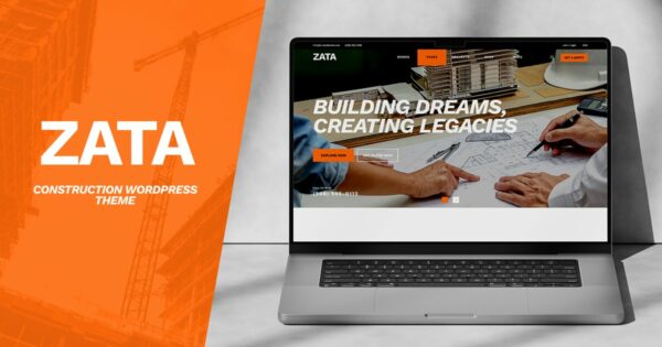 Zata - Construction WordPress Theme