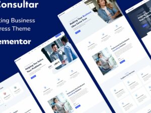 Consultar - Consulting Business WordPress Theme