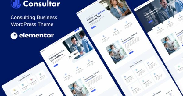 Consultar - Consulting Business WordPress Theme