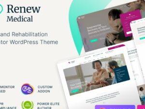 Renew Medical - Physiotherapy Rehab Clinic Theme