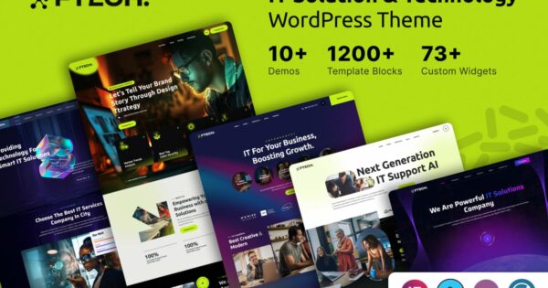 Ftech - IT Solution & Technology WordPress