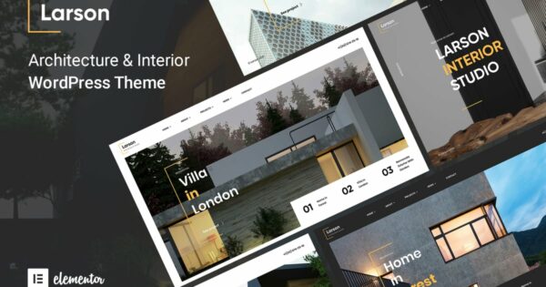 Larson - Architecture & Interior Design WordPress