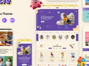 Cutie - ChildrenSchool, Toys Store Theme