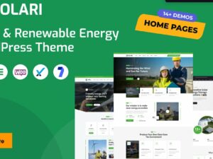 Solari - Ecology & Solar Energy WordPress Theme