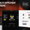 Purefit - Health Supplement WordPress Theme