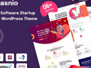 Sasnio - SaaS & Software Startup Agency WordPress