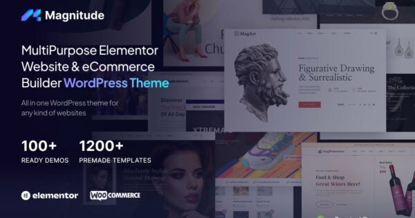 Magnitude – Multi-Purpose Elementor WP Theme