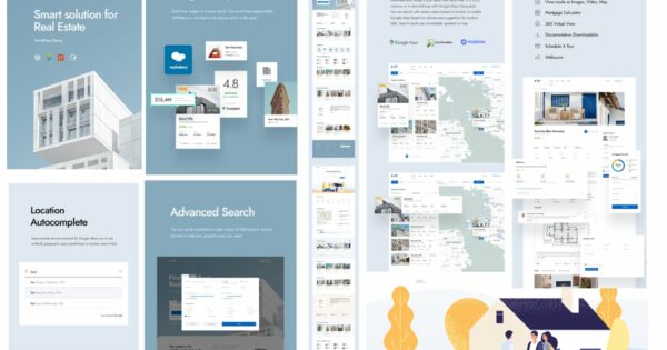 Finderland - Real Estate WordPress Theme