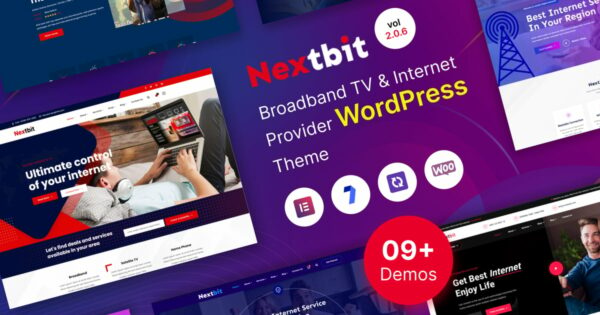 Nextbit - TV & Internet WordPress Theme