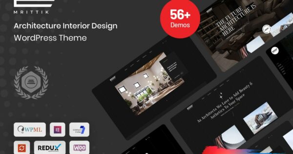 Mrittik - Architecture Interior Design Theme