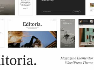 Editoria - Newspaper & Magazine WordPress Theme