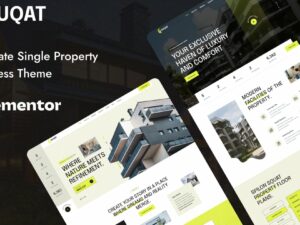 Suqat - Single Property WordPress Theme