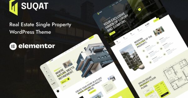 Suqat - Single Property WordPress Theme