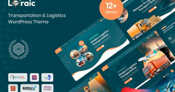 Loraic - Transportation & Logistics Theme