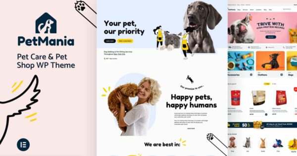 PetMania - Pet Shop Pet Care WooCommerce eCommerce