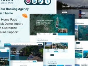 Tourm- Travel & Tour Booking Agency WordPess Theme