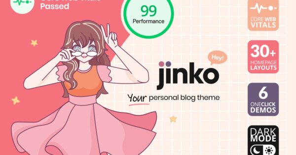 Jinko - Your Personal Blog Theme