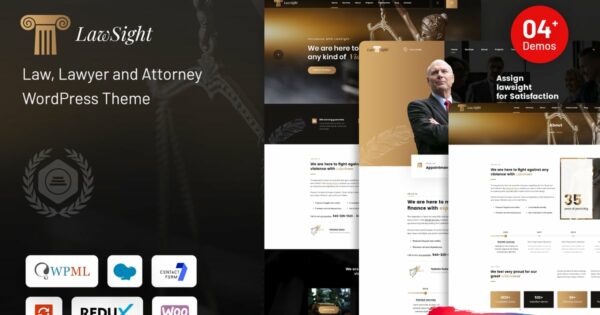 Lawsigner - Law & Lawyer WordPress Theme