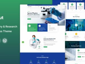 Labout – Laboratory & Research WordPress Theme